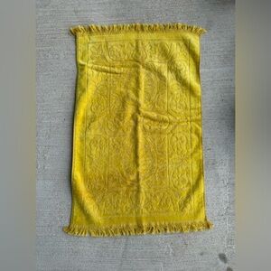 Vintage Sears Dylon Yellow Gold Towel